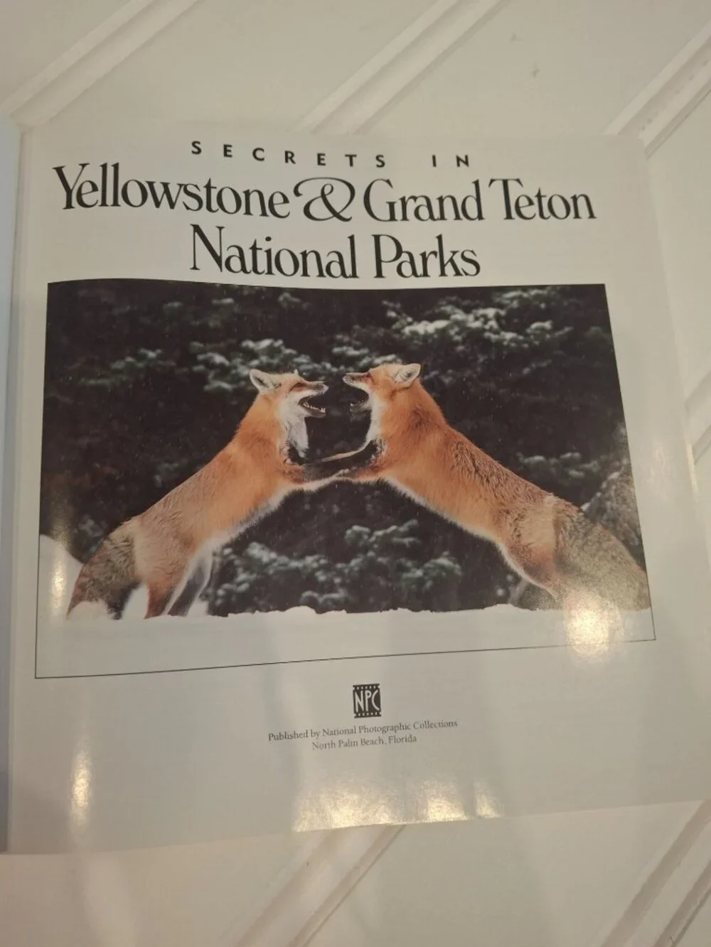 Secrets Yellowstone Grand Teton National Parks Tufts 2002 Wildlife Photo Book